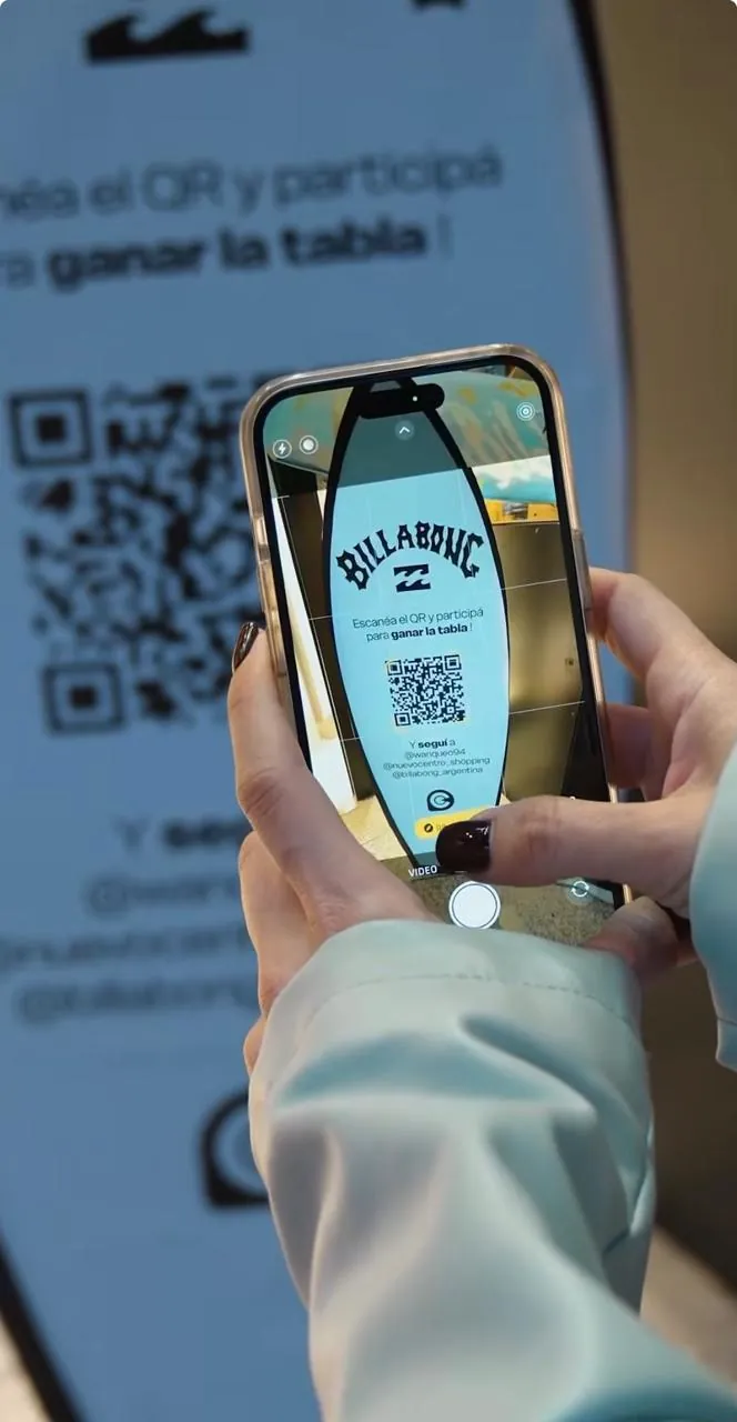 Billabong — Activación Digital en Shopping · Córdoba